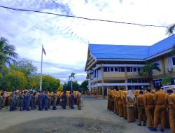 Pemkab Majene Gelar Apel Pagi Gabungan, Tekankan Pentingnya Sinergi antar OPD