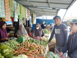 Dinas Pangan Sulbar Pantau Stabilitas Pasokan dan Harga Pangan di Pasar Baru Mamuju