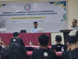 Sekban Kesbangpol Sulbar Jadi Narasumber Diskusi FORMAL Sulbar, Tekankan Pengamalan Nilai-Nilai Pancasila dalam Kehidupan Demokrasi