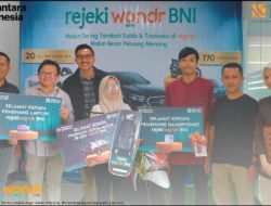 BNI Wilayah 07 Makassar Bagikan Hadiah Tahap Pertama Rejeki wondr BNI, Peluang Masih Terbuka hingga Februari 2026