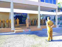 Wabup Majene Pimpin Apel Gabungan, Tekankan Kedisiplinan ASN dan Percepatan Penurunan Stunting