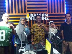 Diskominfo Majene Sosialisasikan Core Values ASN BerAKHLAK Melalui Podcast di RAM FM
